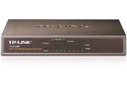 TP-LINK TL-SF1008P - Switch - 4 x 10/100 (PoE)