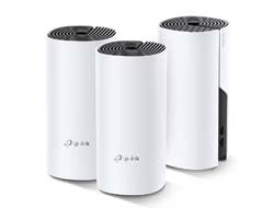 TP-LINK Deco E4 - WLAN-System (3 Router) - Netz - Wi-Fi 5 - Dual-Band (Packung mit 3)