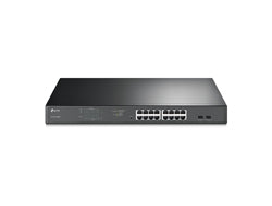 TP-LINK JetStream TL-SG1218MPE - Switch - Smart - 16 x 10/100/1000 (PoE+)