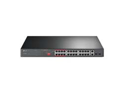 TP-LINK TL-SL1226P - Switch - unmanaged - 24 x 10/100 (PoE+)