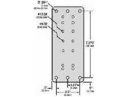 Ergotron Montagekomponente (Wandplatte) - für Monitor / Tastatur