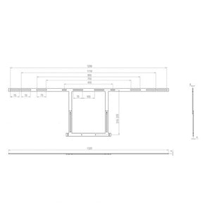 Hagor Room-Kit Adapter Dual 55, 65, 75"