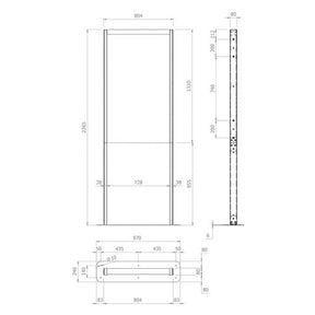 Hagor Floormount OM55N-D