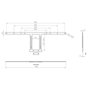 Hagor MeetUp Display-Adapter 55- 75"