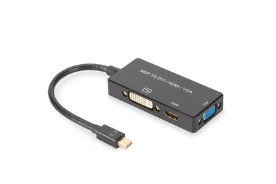 DIGITUS Mini DisplayPort 3in1 Adapter / Konverter