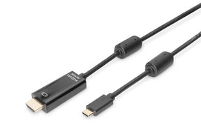 DIGITUS USB Type-C Gen2 Adapter- / Konverterkabel, Type-C auf HDMI A