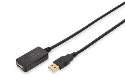 DIGITUS Aktives USB 2.0 Verlängerungskabel, 5m