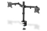 DIGITUS Universal Dual Monitorhalter mit Klemmbefestigung