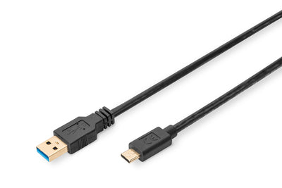 DIGITUS USB Type-C Anschlusskabel, Gen2, Type-C auf A