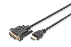 DIGITUS HDMI Adapter- / Konverterkabel, HDMI auf DVI-D