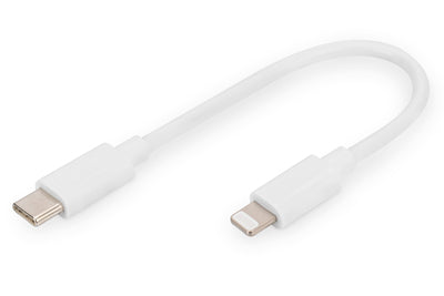 DIGITUS Lightning auf USB - C - Daten-/Ladekabel, MFI-Zertifiziert