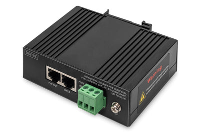 DIGITUS Gigabit EthernetPoE Injektor,Industriell