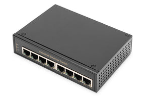 DIGITUS 8 Port Gigabit Ethernet Netzwerk Switch,Industrial, Unmanaged