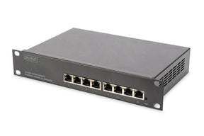 DIGITUS 8-Port Gigabit Switch, 10 Zoll, Managed