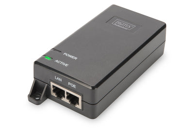 DIGITUS Gigabit Ethernet PoE+ Injektor, 802.3at, 30 W