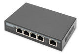 DIGITUS 4-Port Gigabit 4PPoE Extender, 802.3at, 60 W