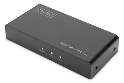 DIGITUS HDMI® Splitter, 1x2, 4K / 60 Hz mit Downscaler