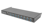 DIGITUS Modularer KVM-Switch, 16-Port