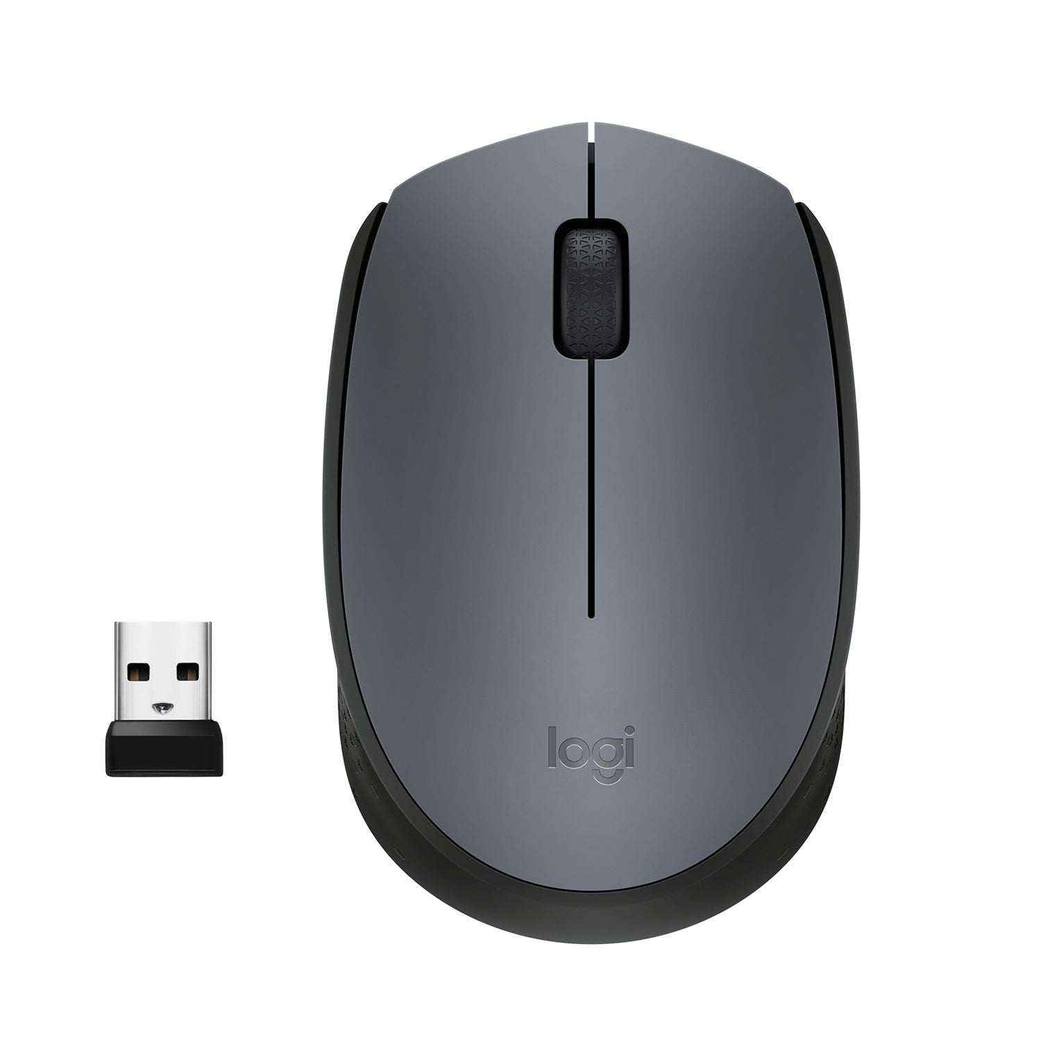 Logitech M170 - Maus - kabellos - 2.4 GHz - kabelloser Empfänger (USB)