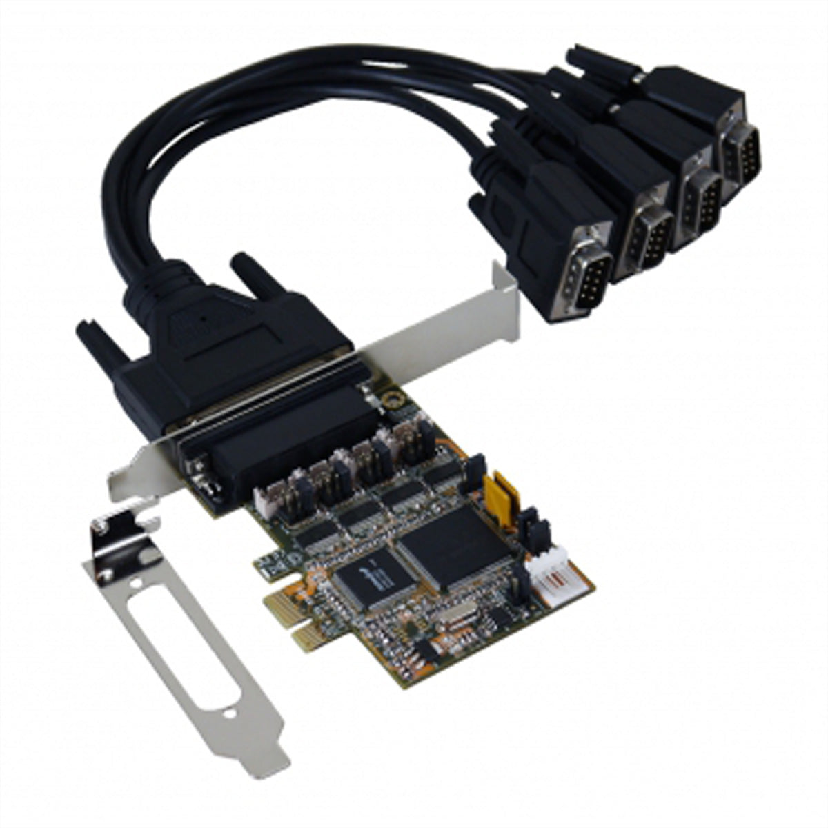 Exsys EX-44384 - Serieller Adapter - PCIe Low-Profile