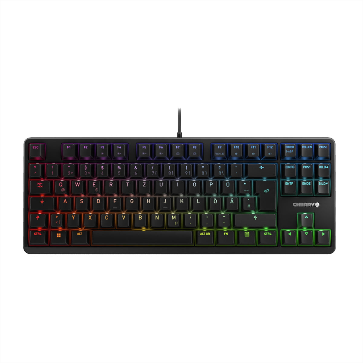 Cherry G80-3000N RGB TKL - Tastatur - Hintergrundbeleuchtung