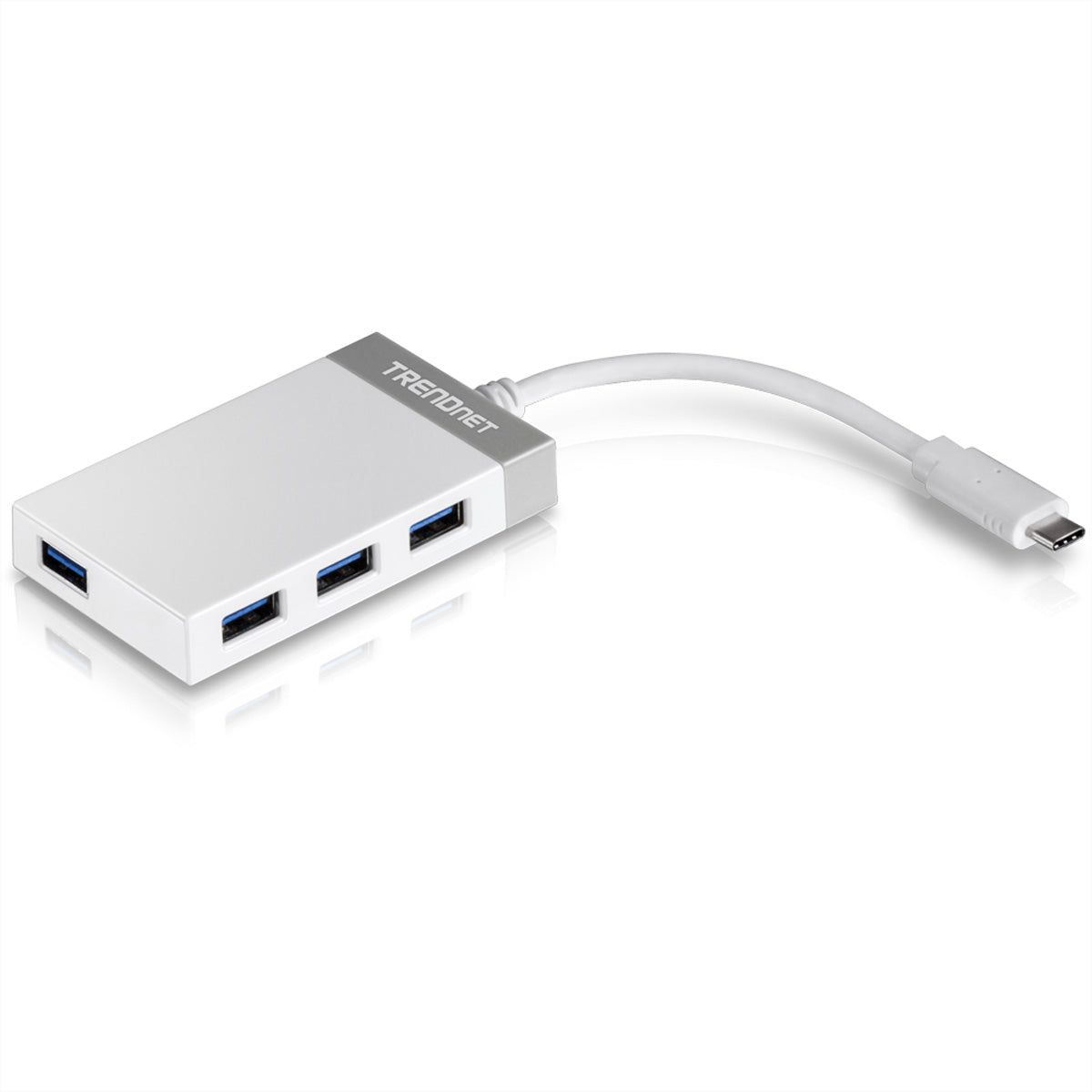 TRENDnet TUC-H4E - Hub - 4 x SuperSpeed USB 3.0 + 1 x USB-C