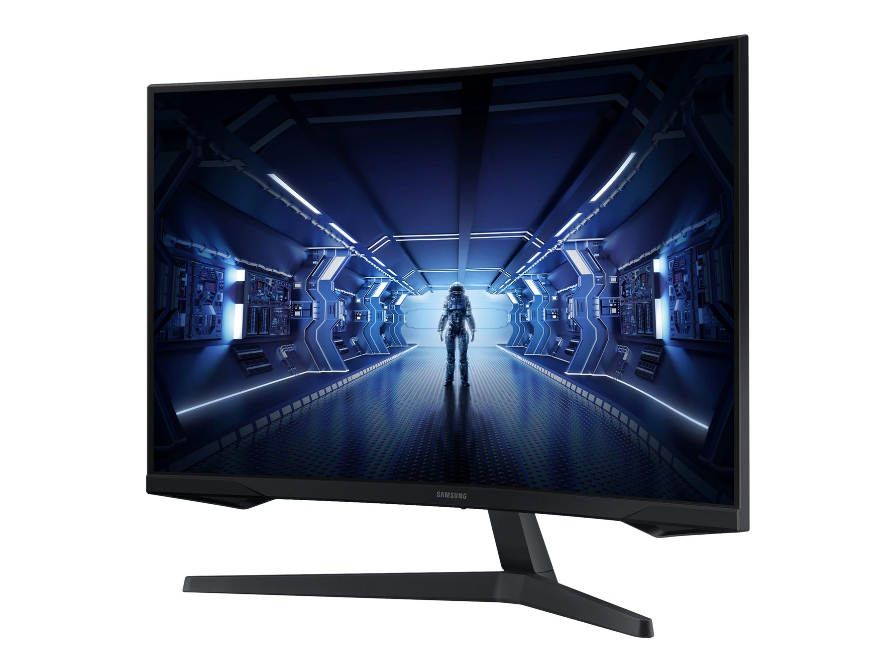 Samsung Odyssey G5 C27G54TQBU - G55T Series - LED-Monitor - Gaming - gebogen - 68.6 cm (27")