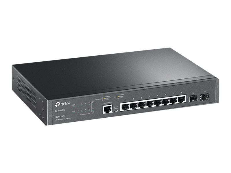 TP-LINK JetStream TL-SG3210 V3 - Switch - managed